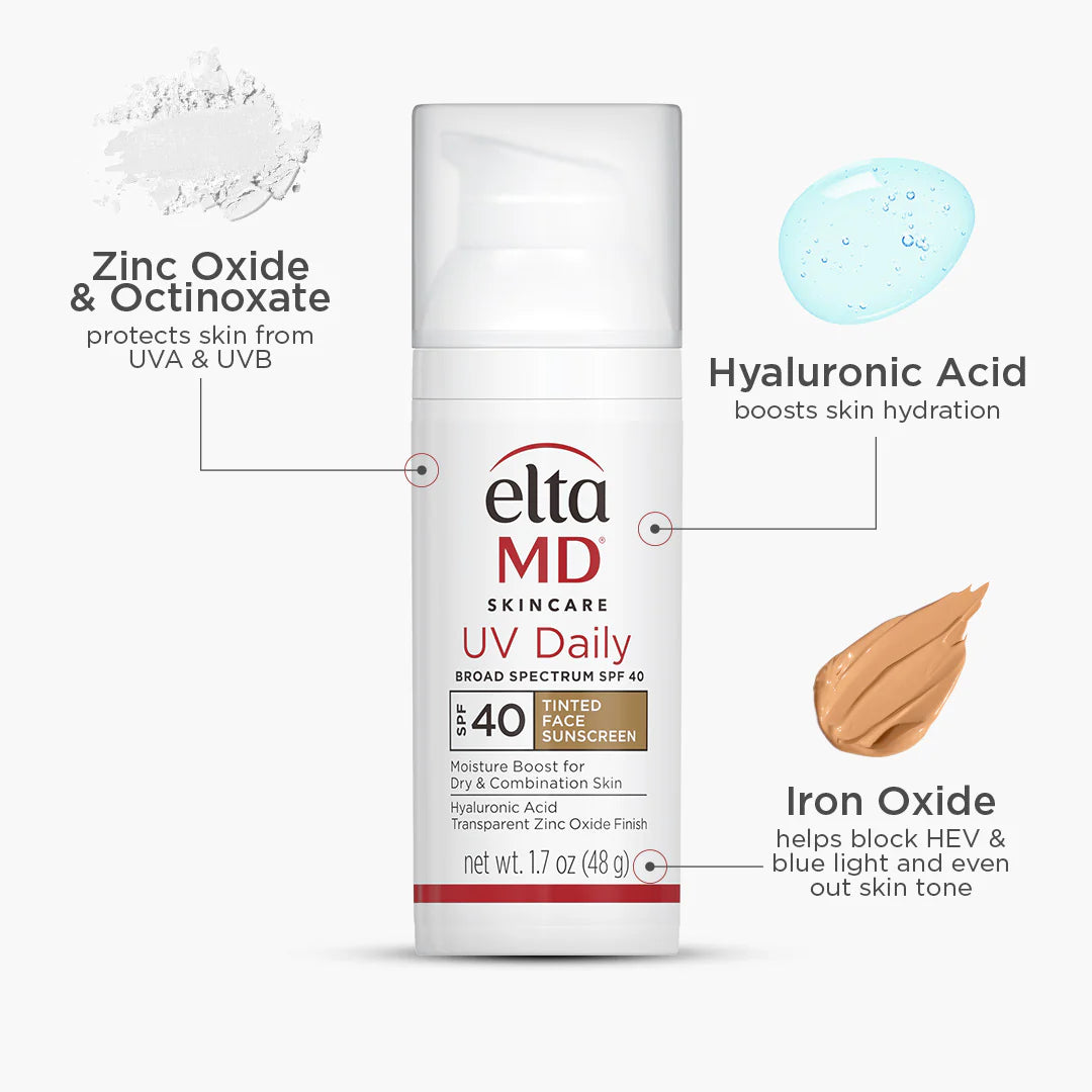 EltaMD UV DAILY TINTED SPF 40 1.7OZ/48G Sunscreen