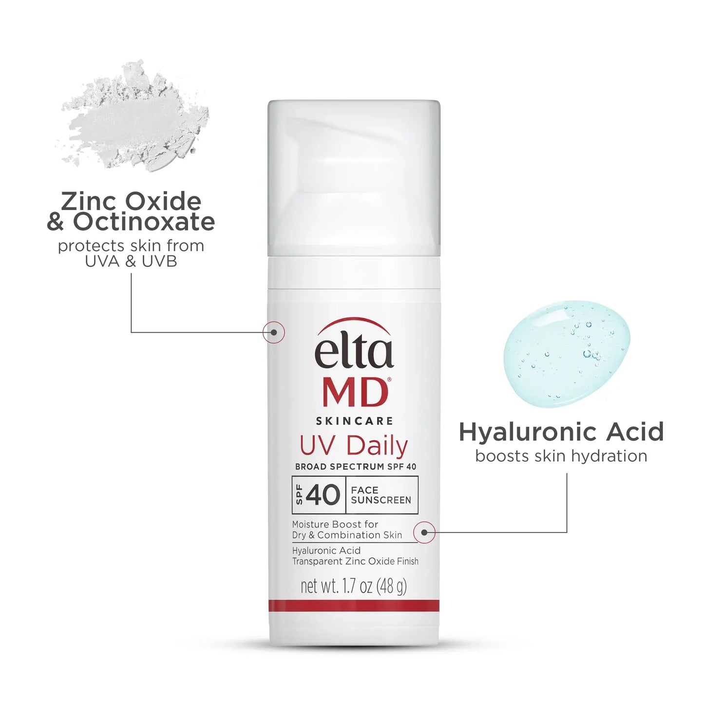 EltaMD UV DAILY SPF 40 1.7OZ/48G Sunscreen