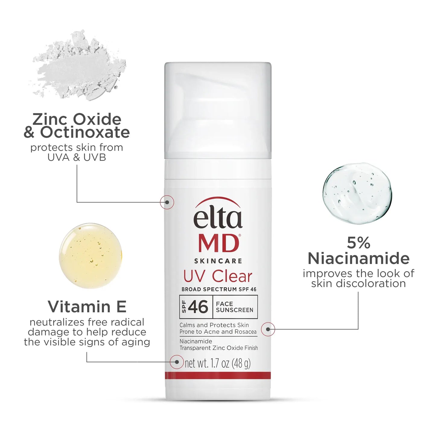 EltaMD UV CLEAR BROAD-SPECTRUM SPF 46 Sunscreen