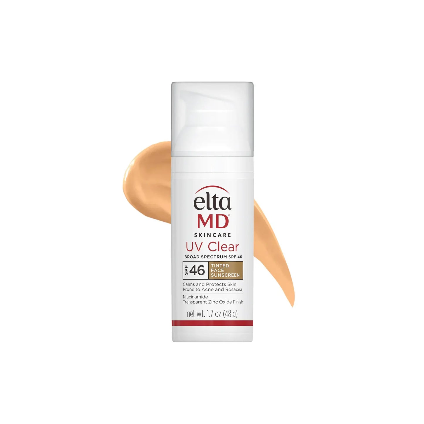EltaMD Oil-free UV CLEAR TINTED SPF BROAD SPECTRUM 46 Sunscreen